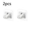 1PC Self-Adhesive Curtain Hooks No Drill Curtain Rod Brackets Stick On Curtain Rail & Pole Brackets Easy Install Adhesive Holder