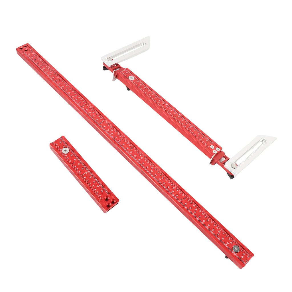 Stair Tread Template Aluminium Alloy Fine Processing Multifunctional Portable Stair Measuring Tool