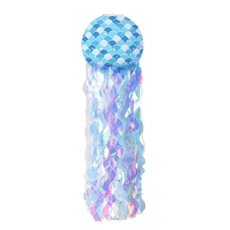 Hanging Mermaids Jellyfish Paper Lanterns Birthday Party Ornament Baby Showers Decoration Sea Themed Party Accessories