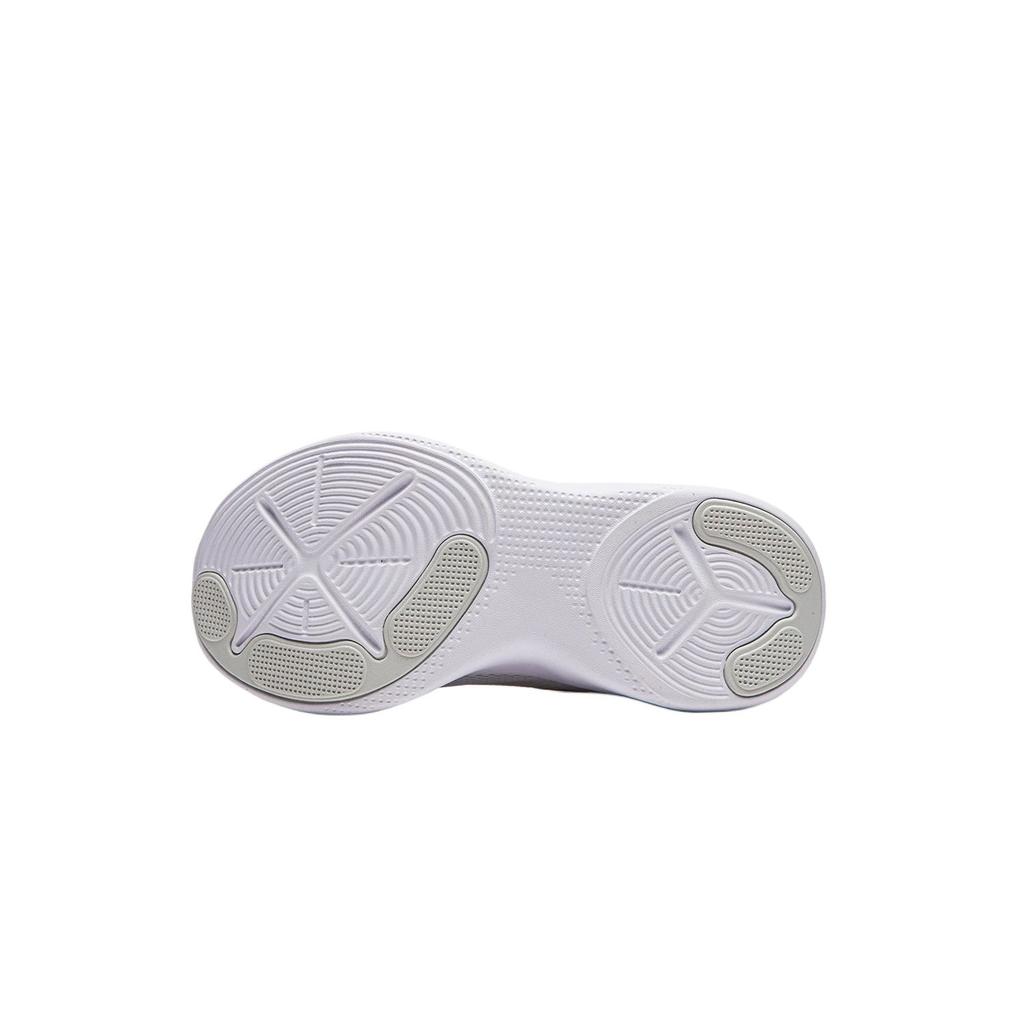 Li Ning Kids Comfortable Versatile Non-Slip Wear-Resistant Low-Top Running Shoes Kids sneaker White Purple YKNU076-3