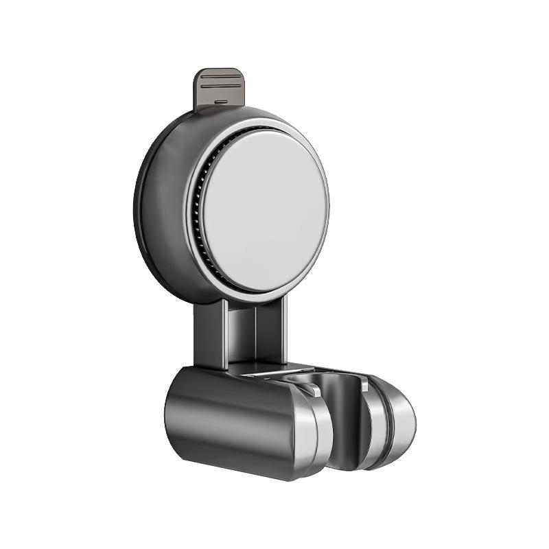 Adjustable Suction Cup Shower Head Holder - No Drilling Needed.