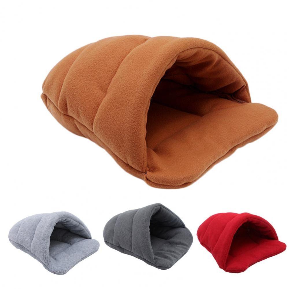 Plush Hamster Cat Nest Soft Pet Warm Sleeping Nest  For Bunny/Teddy Kennel/Pig/Hamster//Cat/Ferrets