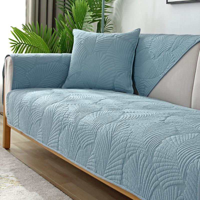 Four Seasons Universal-Sofakissen, Kissen aus reinem Baumwollstoff, nordisch, schlicht, modern, rutschfest, Massivholz, Sofabezug, Baumwollbezug, Handtuch