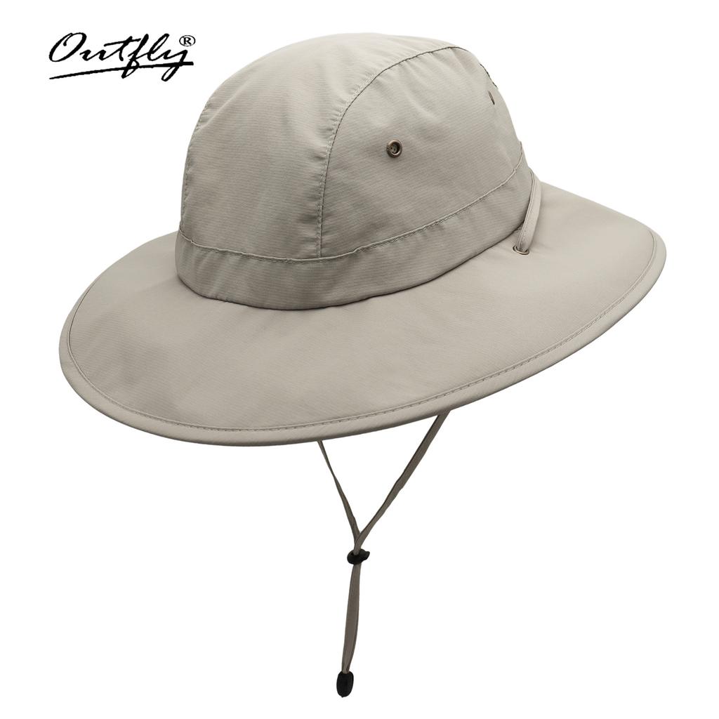 Summer sunshade bucket hat men's sunscreen UV protection big eaves hat outdoor water splashing rain hat