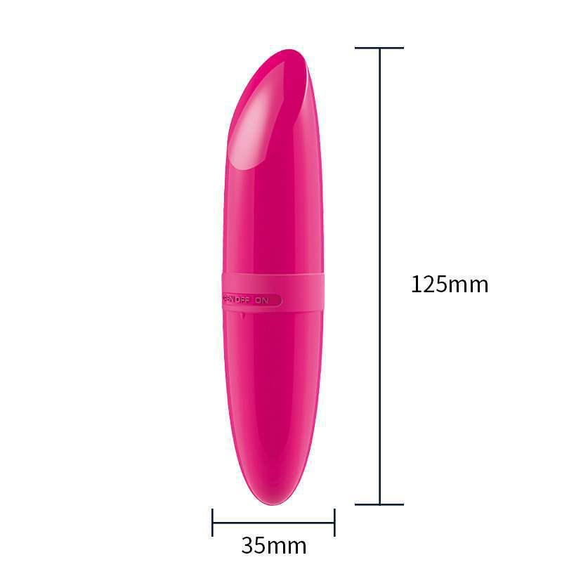 Lai Le Women's Mini Lipstick Vibrator & G-Spot Massager