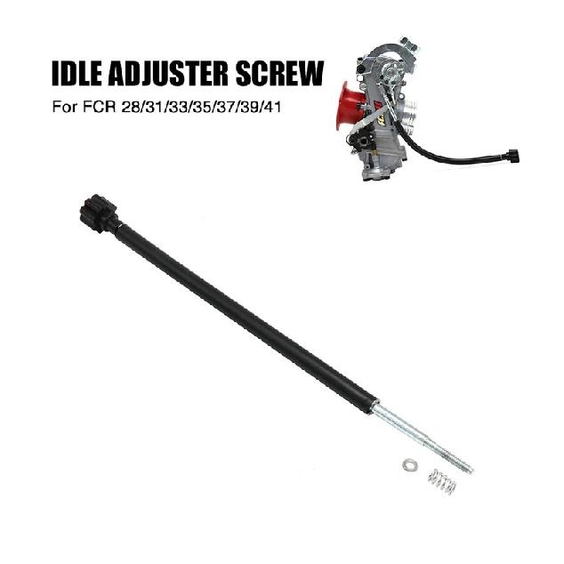 ZS Racing Motorcycle Carburetor KEIHIN FCR MX Idle Adjuster Screw Cable 1034-837-2100 Idle Speed Screw