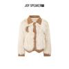 JOY SPEAKER Women's Velvet-Lined Faux Fox Fur Winter Coat