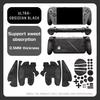 Professional Textured Soft Rubber Pads Handle Grips for ROG Xbox Ally/X Trackpads Skin Grip Enhancement Back Button Stickers Set