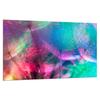 GLASS PROTECTIVE PLATE FOR STOVE 80x52 FLOWERS
