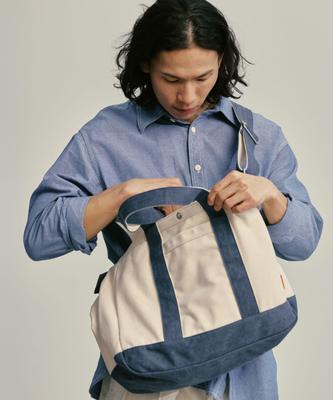 Universal Overall Canvas Tote Bag Navy