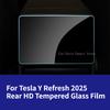 For Tesla Model 3/Y/S/X Refresh Car Central Control Navigation Screen Tempered Glass Film Protector Trument Protective Films