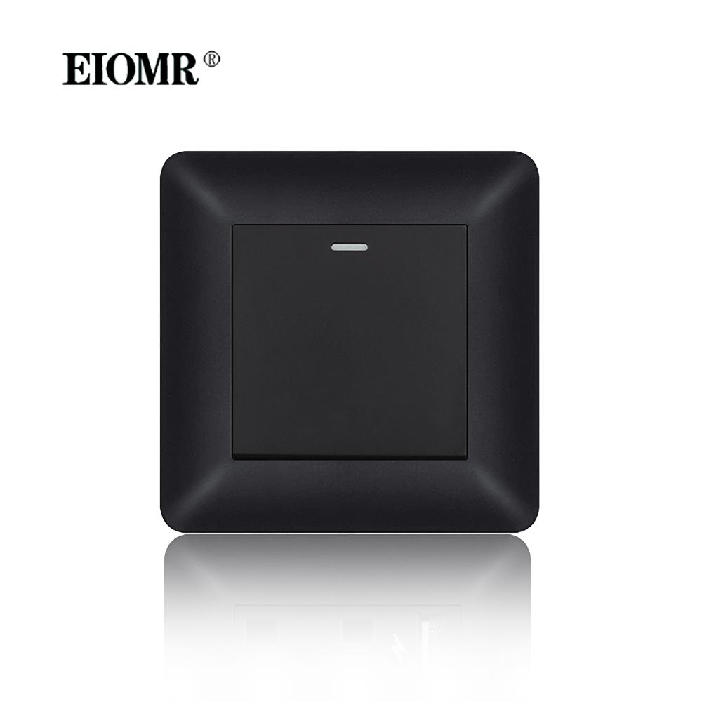 EIOMR France Standards Grounded Wall Socket 16A 250V with USB and Type-C Port Quality Curved Flame Retardant Panel Power Socket