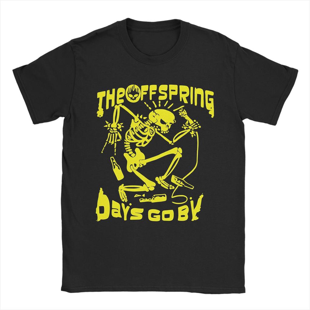The Offspring Music T Shirts for Men Women Cotton Novelty TShirts O Neck Tee Shirt Short Sleeve Clothes New Arrival