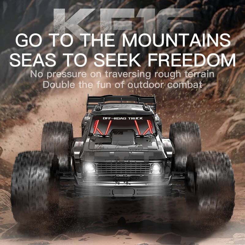 KF16/17 Brushless RC Short Course Truck High-Speed Rally Racer Full Proportional Remote Control Off-Road Model Car for Adults