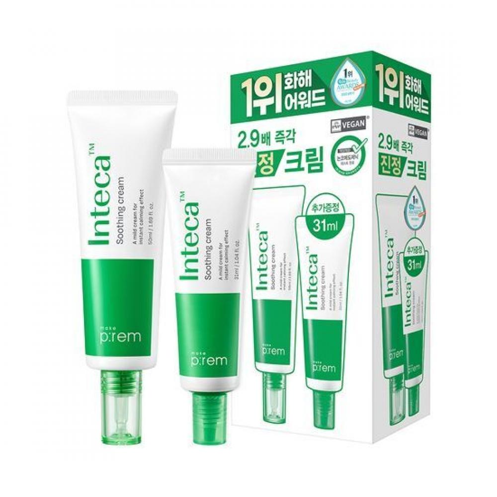 Makeprem [moisture Soothing] Makeprem Inteca Soothing Cream 50ml+31ml Project