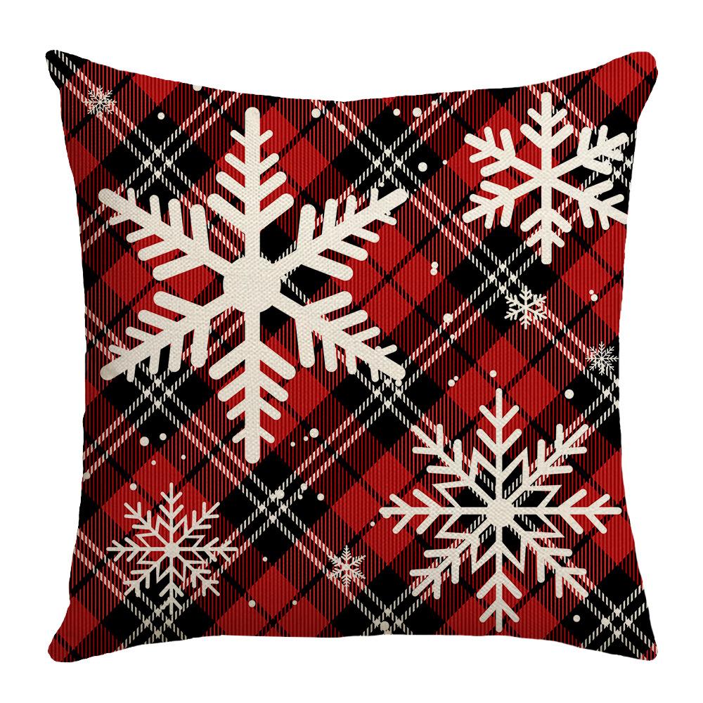 

Подушка Подушка Рождественская Наволочка Украшение Скандинавская Рождественская Серия Диван Гостиная Спальня Наволочка 45 * 45Cm (without core)