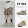 Outdoor Platform Non-Slip Dude Shoes Desert Yellow Korean Version Retro Mountaineering Shoes Casual Men'S Sports Shoes