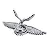Grand Spreading Eagle 3D Metal Eagle Totem Ornament, Front Bonnet Standing Emblem & Fuel Tank Cap Sticker, Personalized Premium Car Decor Decal