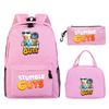 Collision party game merchandise print children explosion fashion school bag