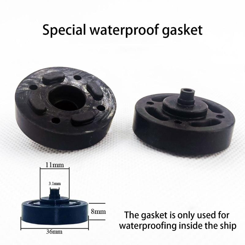 Practical Miniature 12V Motor Set for Projects Supplies and Remote Controlled Boats 10000RPM High Torque Gear Motors