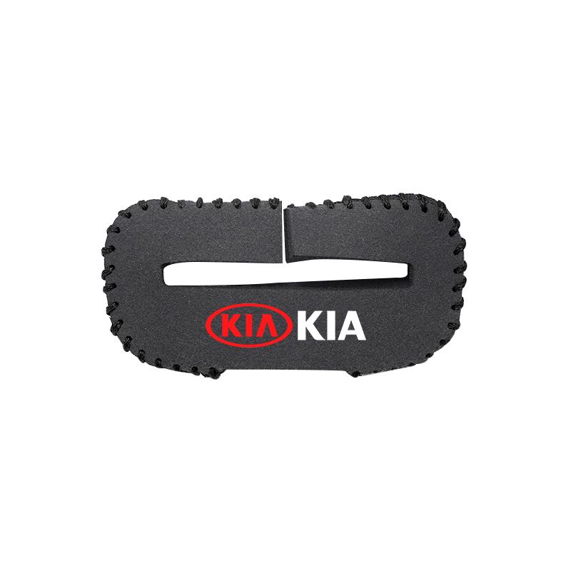 For Kia Morning Picanto Rio Stonic Sportage Ceed Optima Forte 5 3 4 Car Logo Seat Safety Belt Buckle Cover Interior Accessories dmjp20 xhcv4