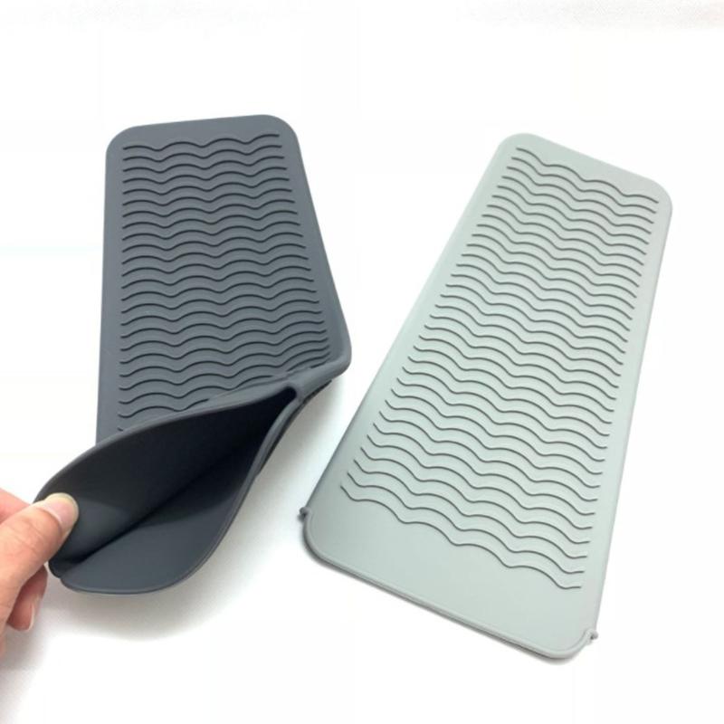 Insulation Mat Silicone Non-Slip Heat Resistant Mat Storage Pouch