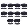 10 Pairs Adhesive Heel Cushions for Oversized Shoe Blisters Prevention Heel Grips Pad for Men Women Leather Shoe
