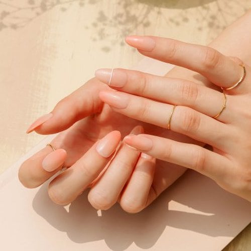 

MUZMAK Многоразовые типсы для ногтей Ginger Mellow (Миндаль)