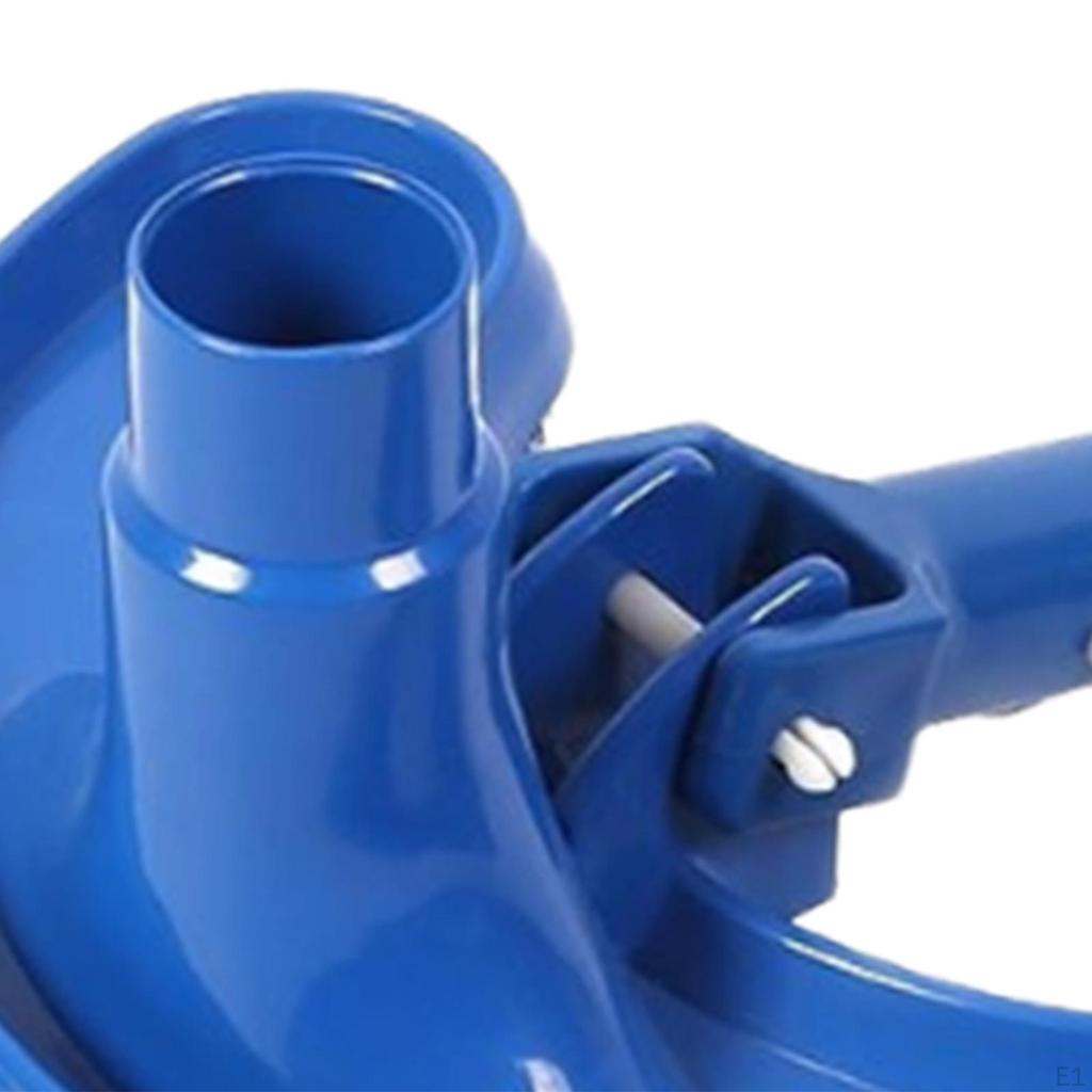 Pool-Vakuumkopf, Zubehör, blau, großer Durchmesser, drehbare Schnittstelle, Reinigungswerkzeug für Unterwasserreiniger