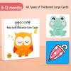 Infant Visual Stimulation Black & White Cards: Newborn Early Education 0-3 Months