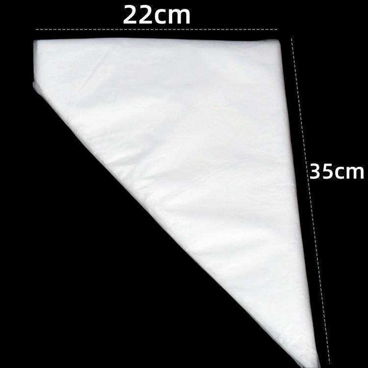 Extra-Thick Large Disposable Piping Bag for Icing, Baking, Baby Food, and Grout