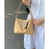 Underarm Bag - Women's Knitted Bag - Simple Bucket Bag - Shoulder Bag for Daily Commuting