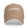 I Had Potential Project Hail Mary Sun Baseball Cap  Spring Classic Trucker Hat For Unisex-Teens Running Hippie Baseball Caps