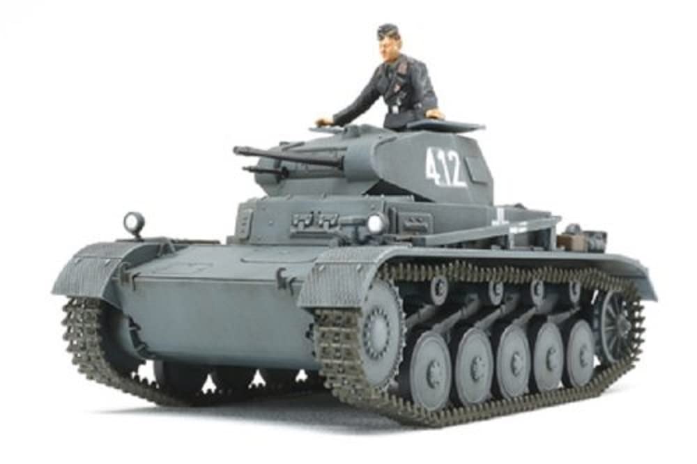 

Серия военных миниатюр Tamiya 70 Немецкий Панцер II Французский фронт Пластиковый модельный набор 32570 1/48 Нет. Аусф. A-C