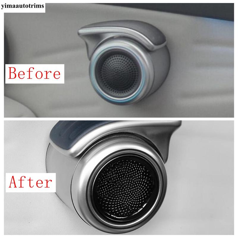 Car Door Speaker Ring Audio Sound Frame Loudspeaker Sticker Cover Trim Accessories Fit For BYD Atto 3 Yuan Plus   2024