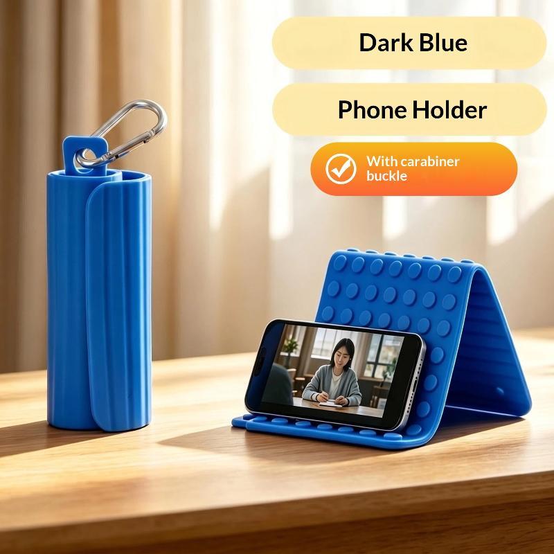 Supporto per Telefono in Silicone Modellabile Liberamente Pieghevole Portatile Flessibile Regolabile Multi Angolo Universale Supporto da Tavolo per Telefono
