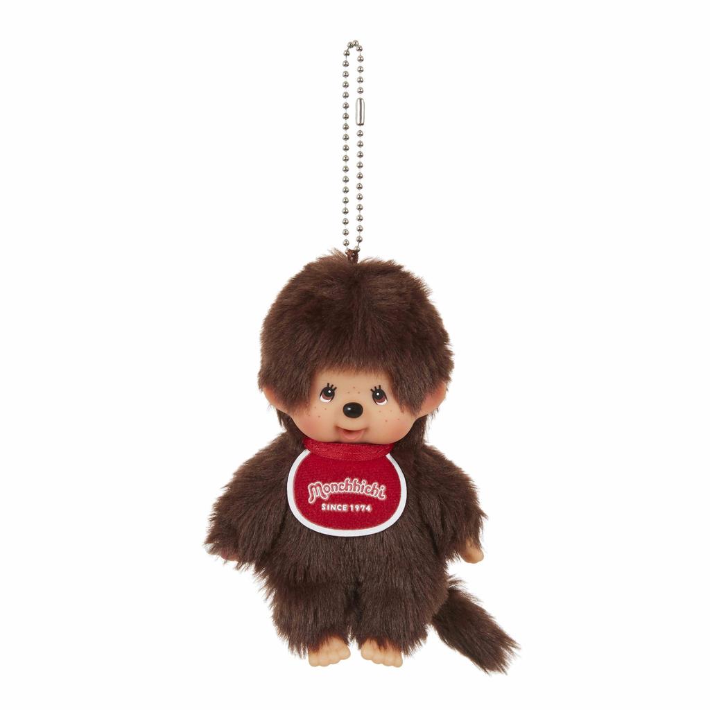2025 13cm Monchichi Carino E Divertente Capelli Colorati Base Classico Ciondolo Modello Giocattolo Morbido Bambini Adulti Compleanno Regali per Bambini