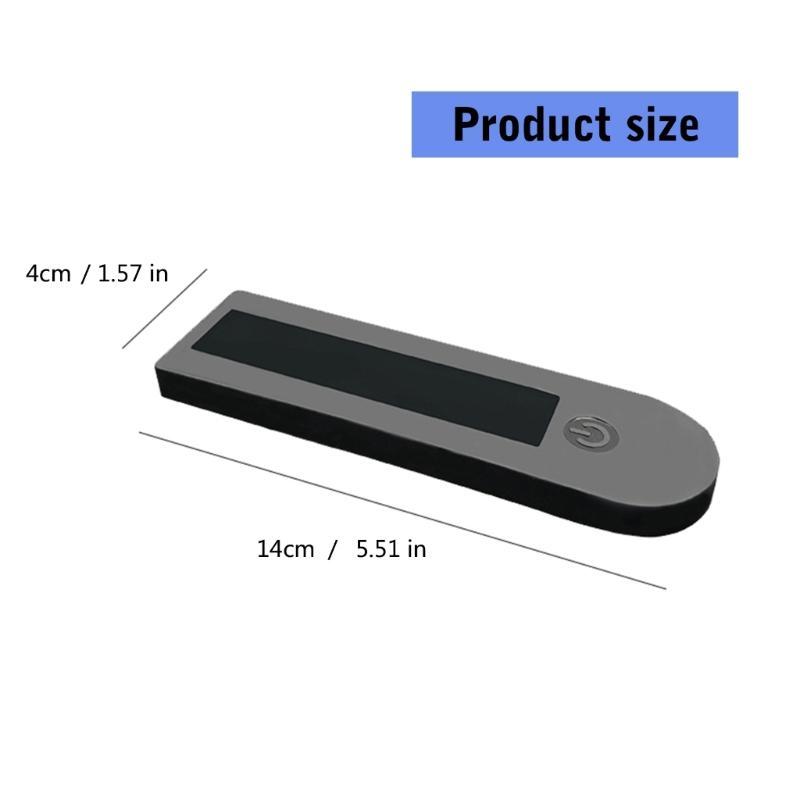 Silicones Protective Layer Dashboards Display Silicones Case Panel Cover Part for Electric Scooters Dashboards