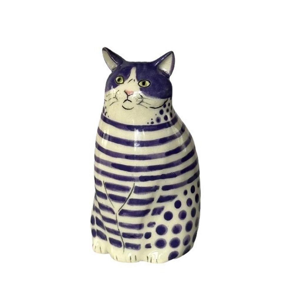 Einzigartige Katzendekoration, charmante handgefertigte Harzfigur, kleines Ornament für Zuhause und Schlafzimmer