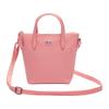 Commuter Solid Color PVC Crossbody Shoulder Bag Mini Women Bags Pink NF2609PO-N05