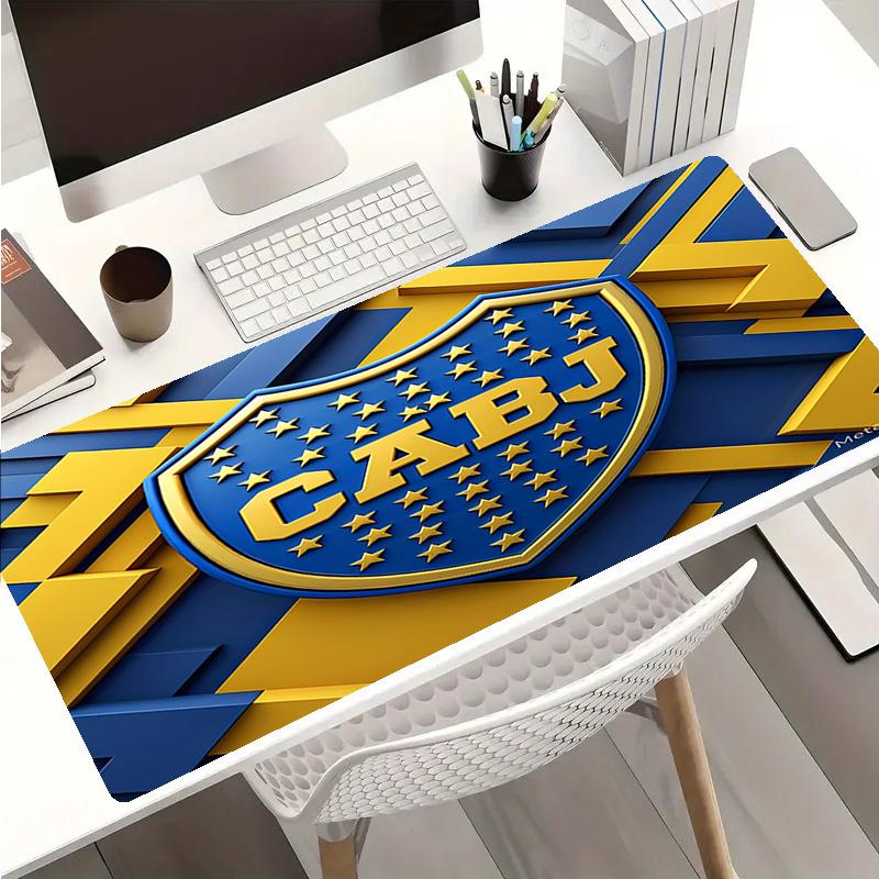 Club Atlético Boca Juniors Mouse Pad - Non-Slip Rubber Base, Smooth Surface for Work,Gaming,Office,And Home Use, Desk Mouse Pad