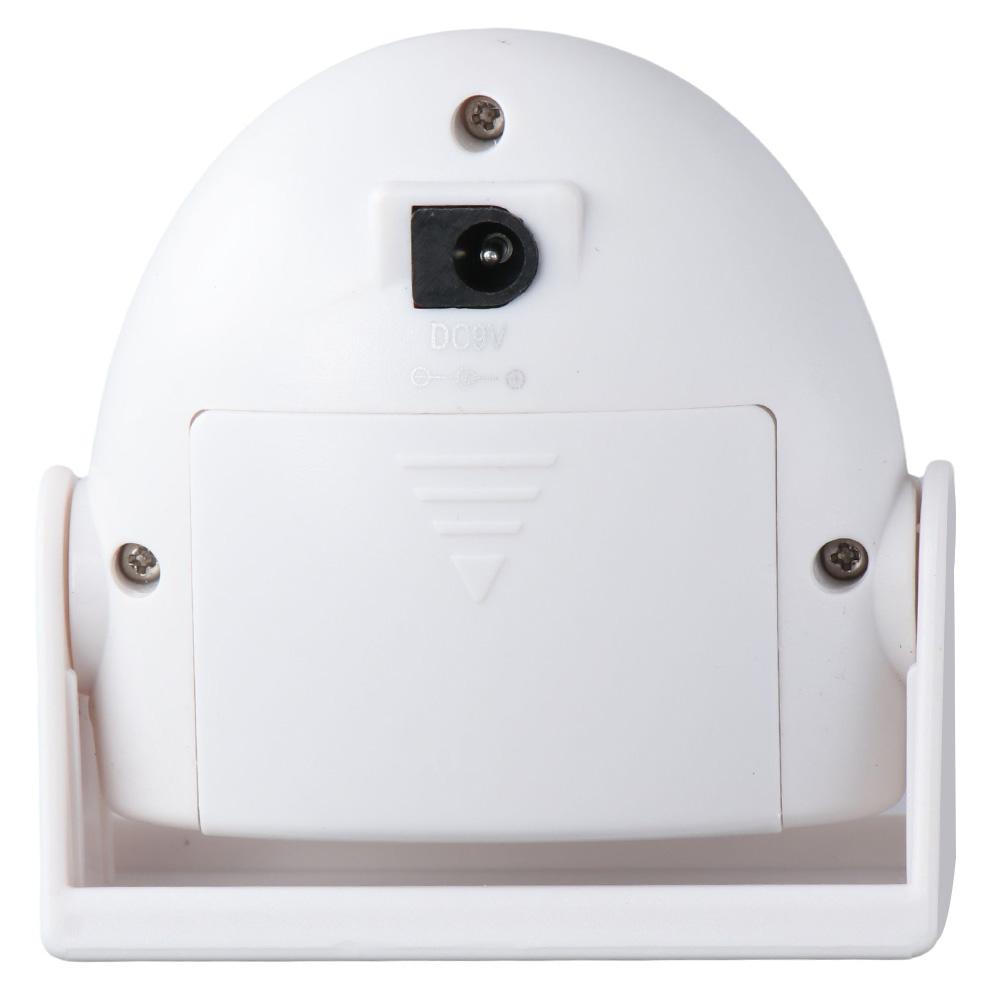 Plastic Intelligent Doorbell Sensor White Entrance Alarm Durable Bell Alarm Door Chime  Homes