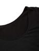 Soft and Sizes BL and LL Wing/Wacoal Women's Innerwear, Warm, 3/4 Sleeves, U-Neck, "Nobihibiko-san" (EL7257),
