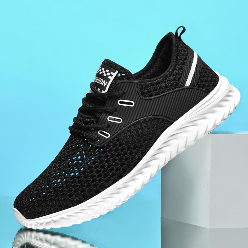 Neue 2026 Weiße Herren-Sneaker Hochwertige Schuhe Für Herren Mesh Atmungsaktiv Sommer Freizeit Laufschuh Tenis Zapatillas Hombre