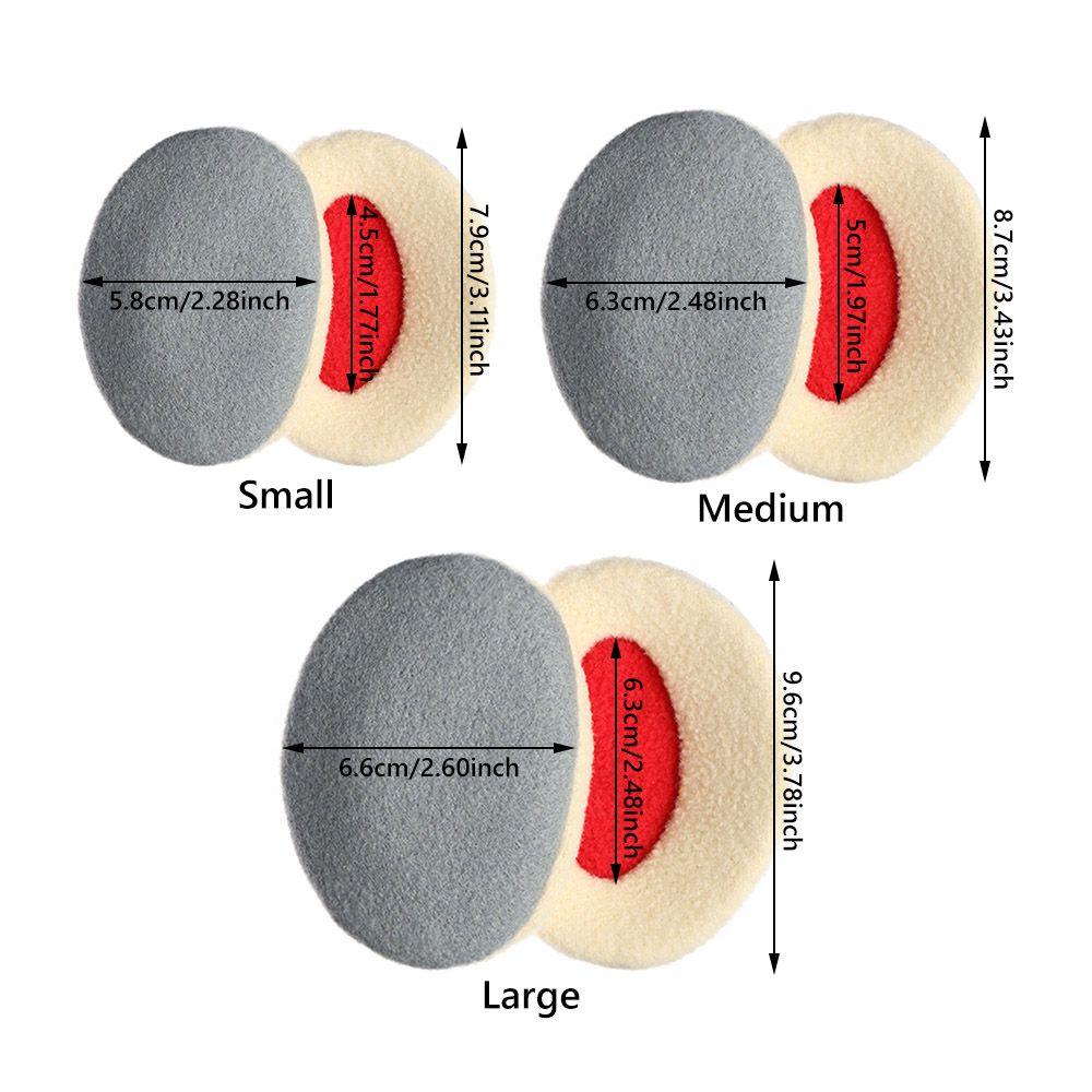 Bandlose Ohrenwärmer für Männer, Frauen und Kinder, Winter, dick, warm, Ohrenschutz, winddicht, für den Außenbereich, kaltes Wetter, Ohrenschützer