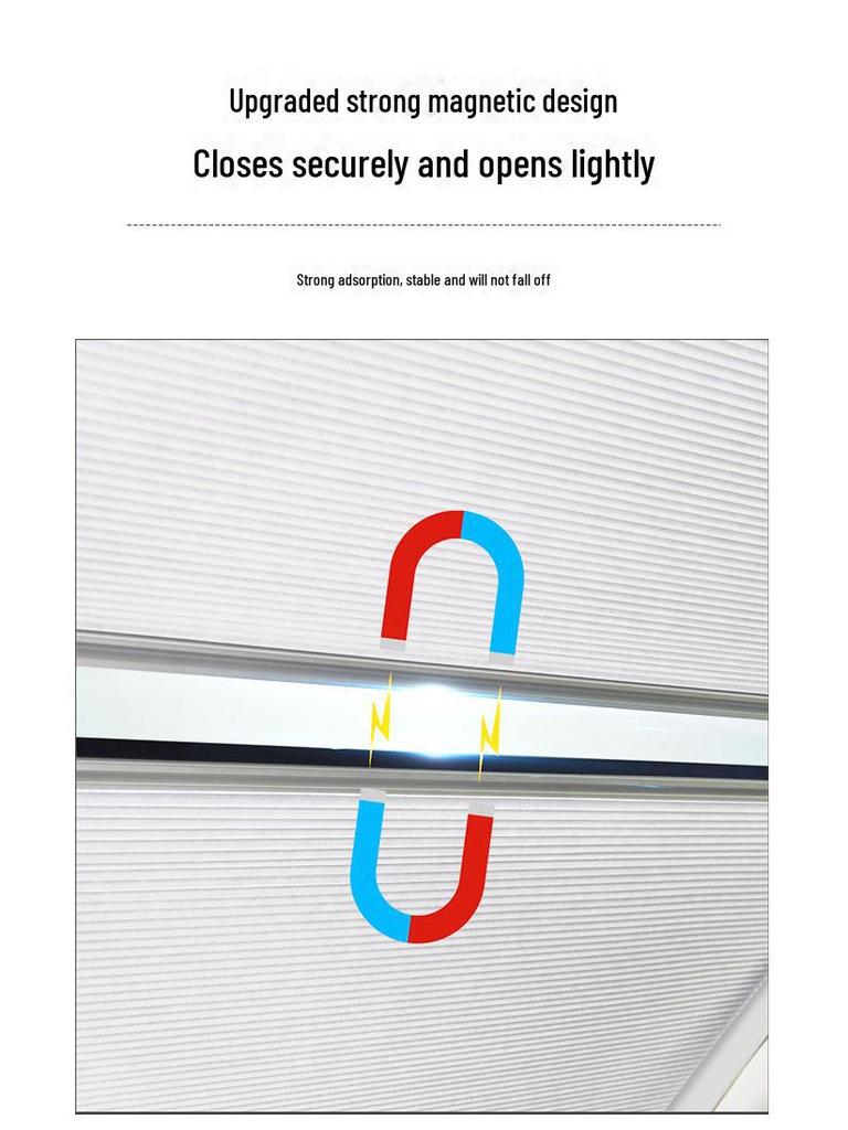 Tesla Model 3/Y Magnetic Retractable Sunshade for Roof Skylight