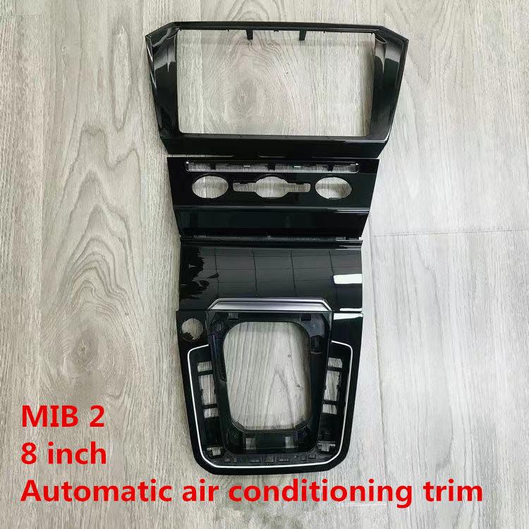 For Volkswagen VW Passat B8 CD Plates Air Conditioning Switch Plates Piano Paint Black