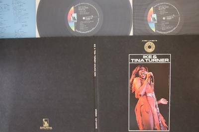 LP Record IKE & TINA TURNER - Golden Disk Series LLP95017B LIBERTY 1972 Japan Soul/Funk Used