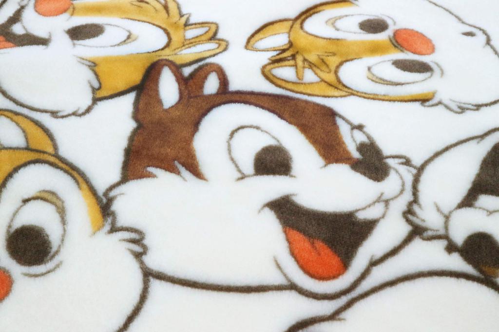 Marushin Disney Chip Dale Full Face Long Blanket 80 x 150 Long Size & (2245021800), cm,
