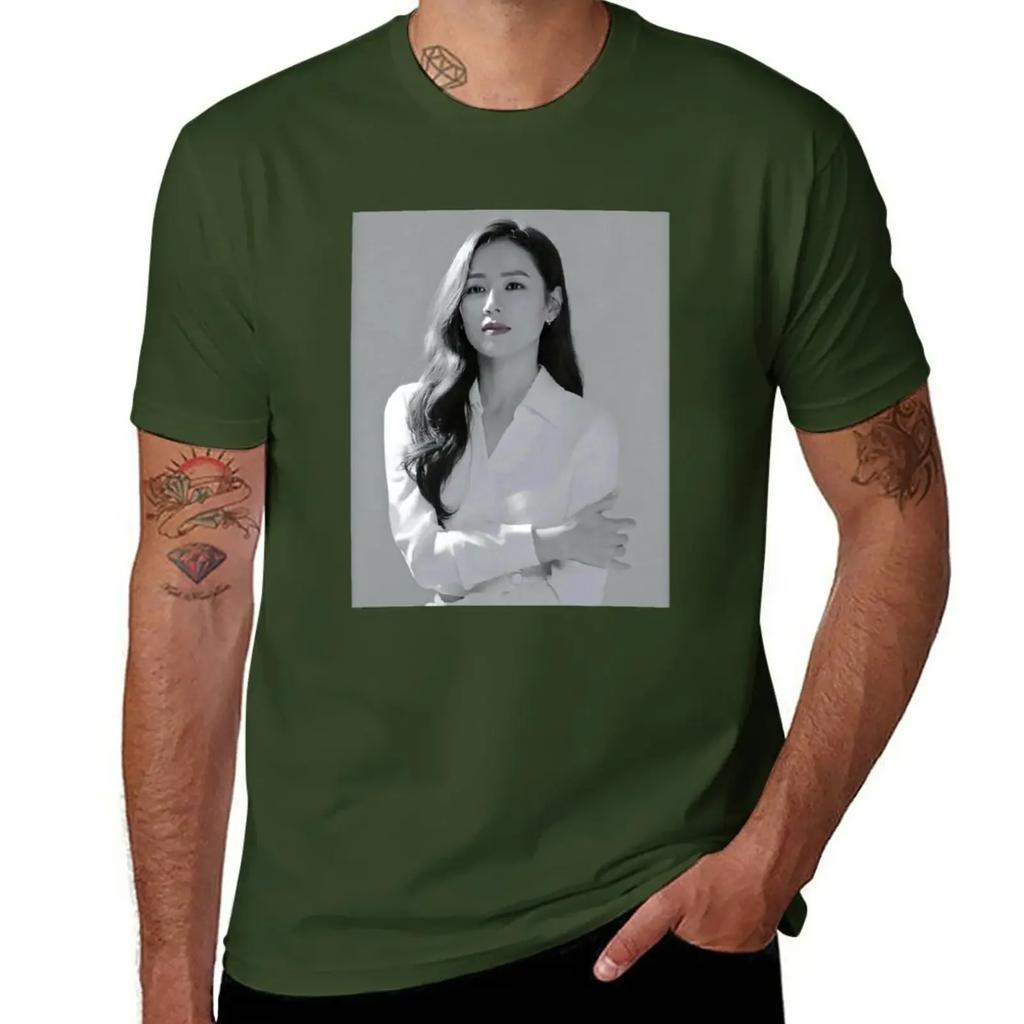 Son Ye Jin T-Shirt vintage clothes plain kawaii clothes t shirts men
